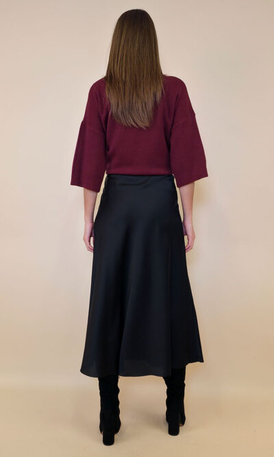 Suknja 48 Osceola/ch - saten UN - black