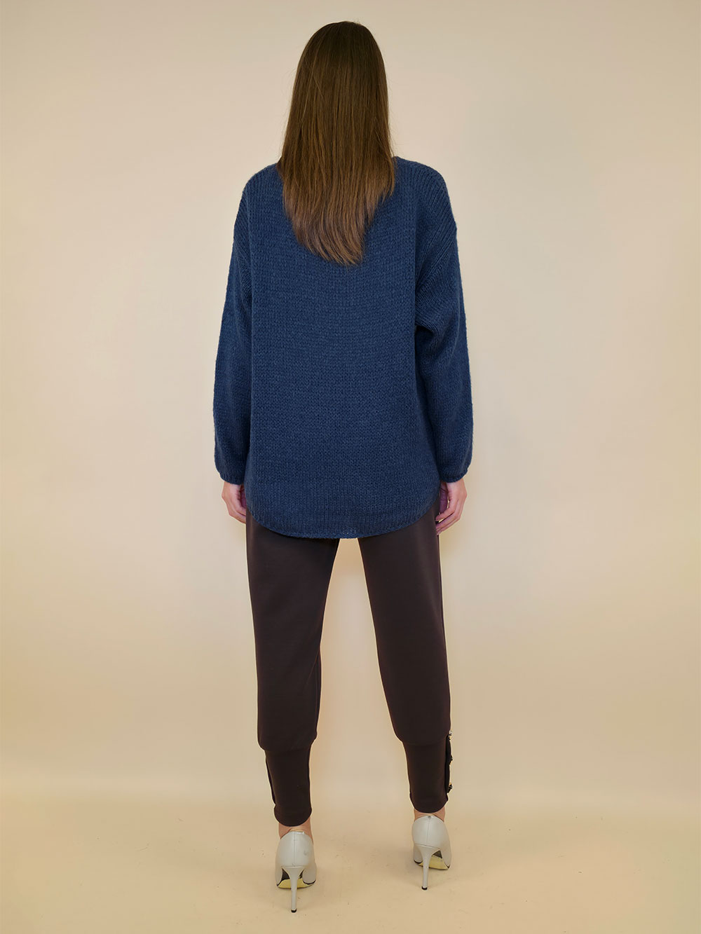 Pulover 36 Garrison - jeans - Slika 3