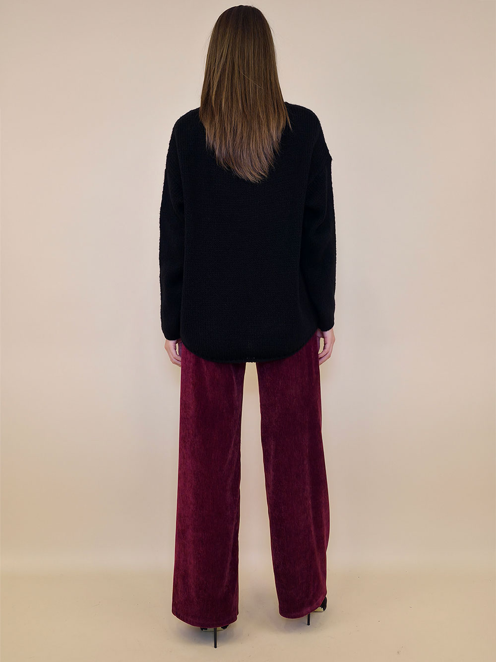 Pulover 36 Garrison - black - Slika 3