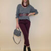 Pulover 36 Garrison - plt UN mohair - jeans