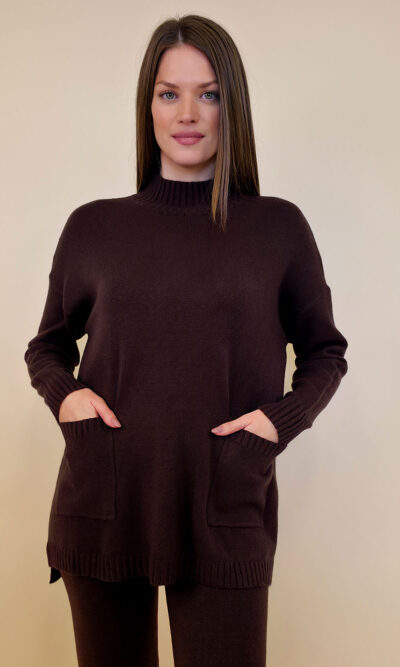 Pulover 55 Bloomfield - plt UN - coffee