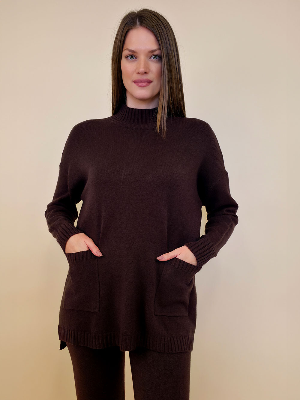 Pulover 55 Bloomfield - plt UN - coffee