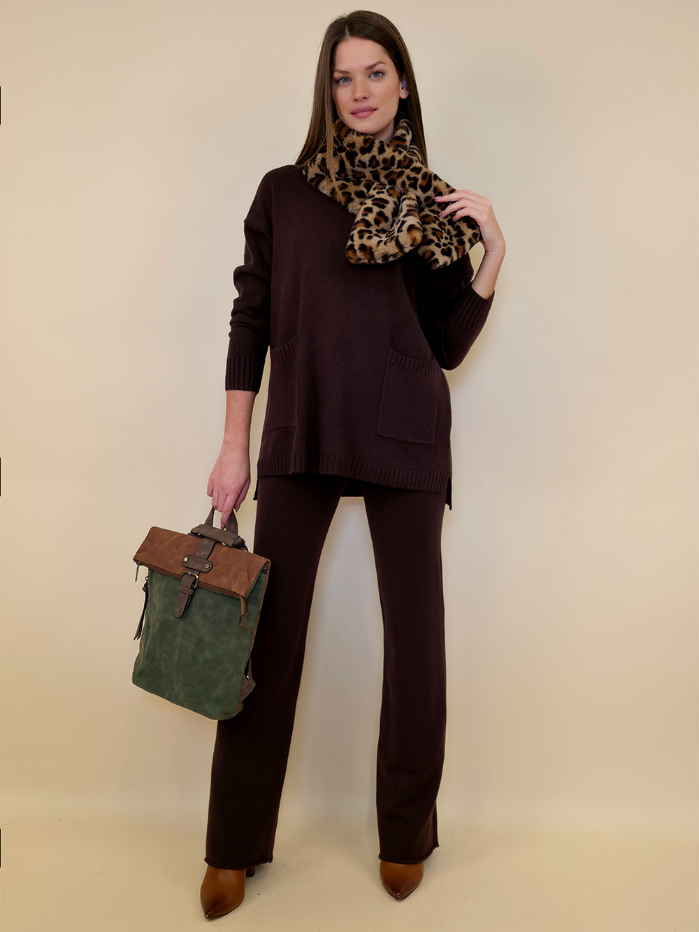 Hlače 52 Arthur - plt UN - coffee