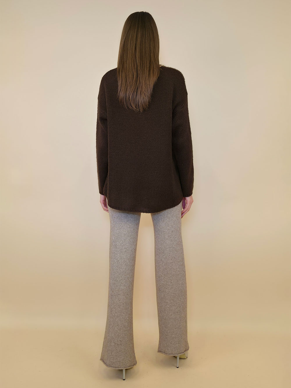 Pulover 36 Garrison - plt UN mohair - brown