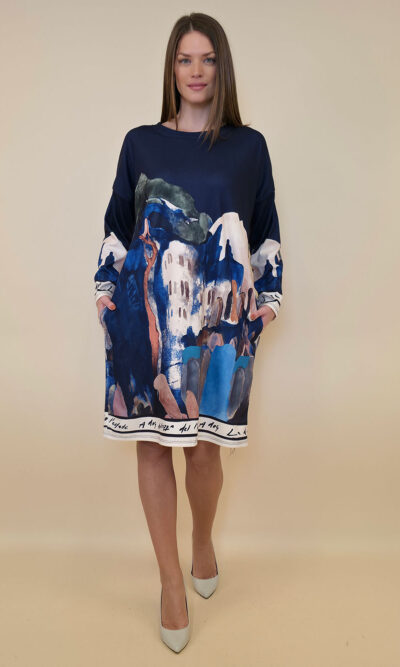 Haljina 52 Del Norte - jersey - Positano navy