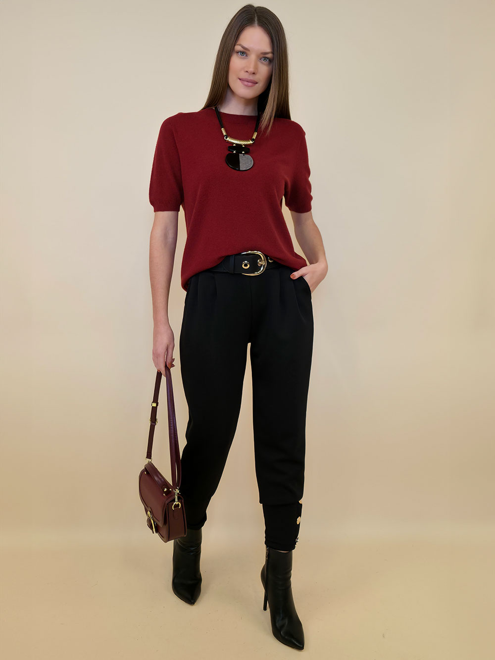 Pulover 52 Moro - plt UN - india red