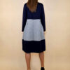 Haljina 56 Salida - jersey bicolor - navy/grey