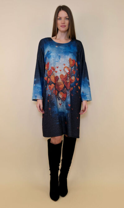 Haljina+šal 48 Arkansas - jersey - Hearts Balloons