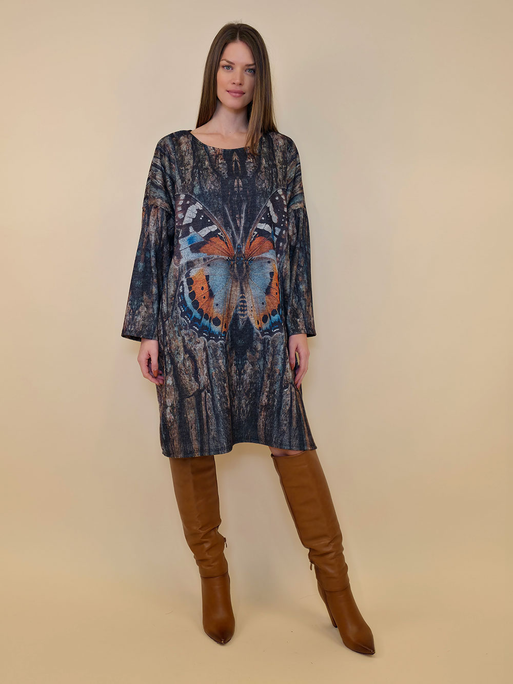 Haljina+šal 48 Arkansas - jersey - Butterfly