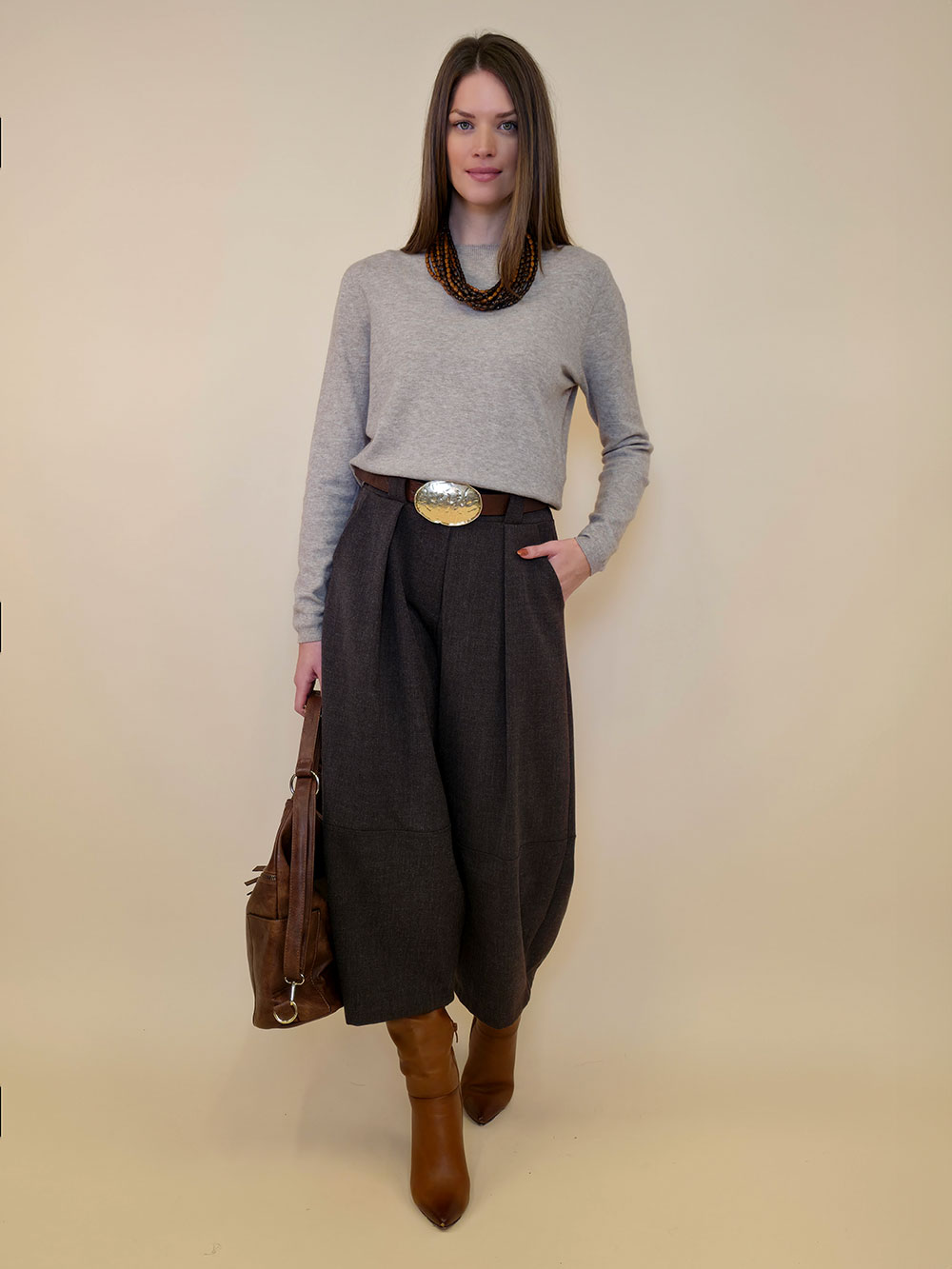 Pulover 58 Morona - plt UN - fango