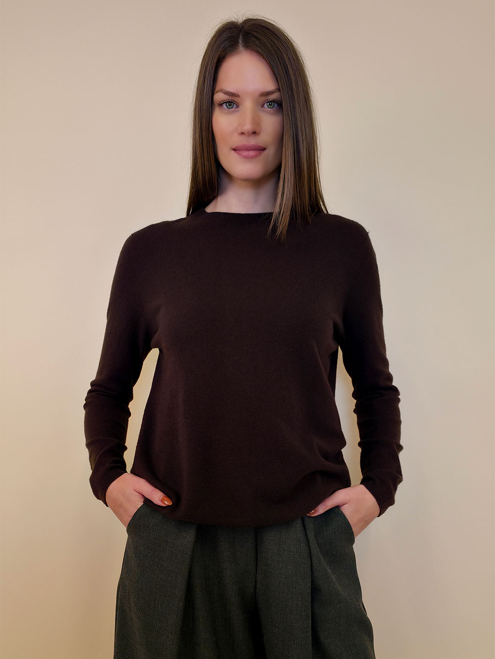 Pulover 58 Morona - plt UN - brown