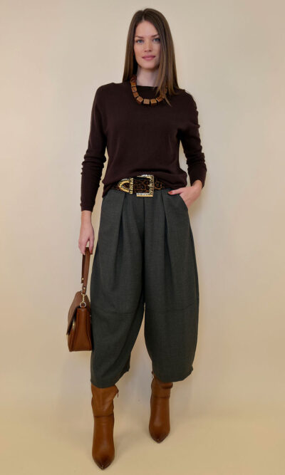 Pulover 58 Morona - plt UN - brown