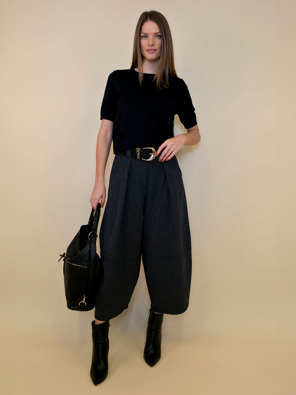 Pulover 42 Nyssa - black - Slika 2