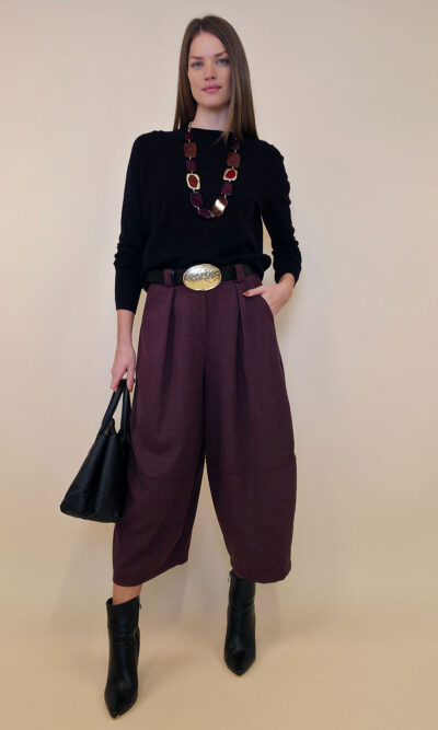 Pulover 58 Morona - plt UN - black