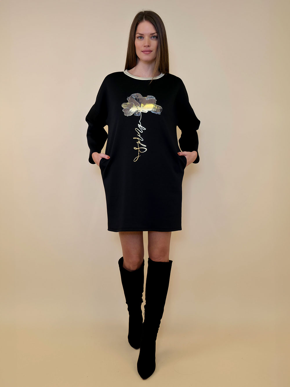 Haljina 52 Beloit - black - Slika 2