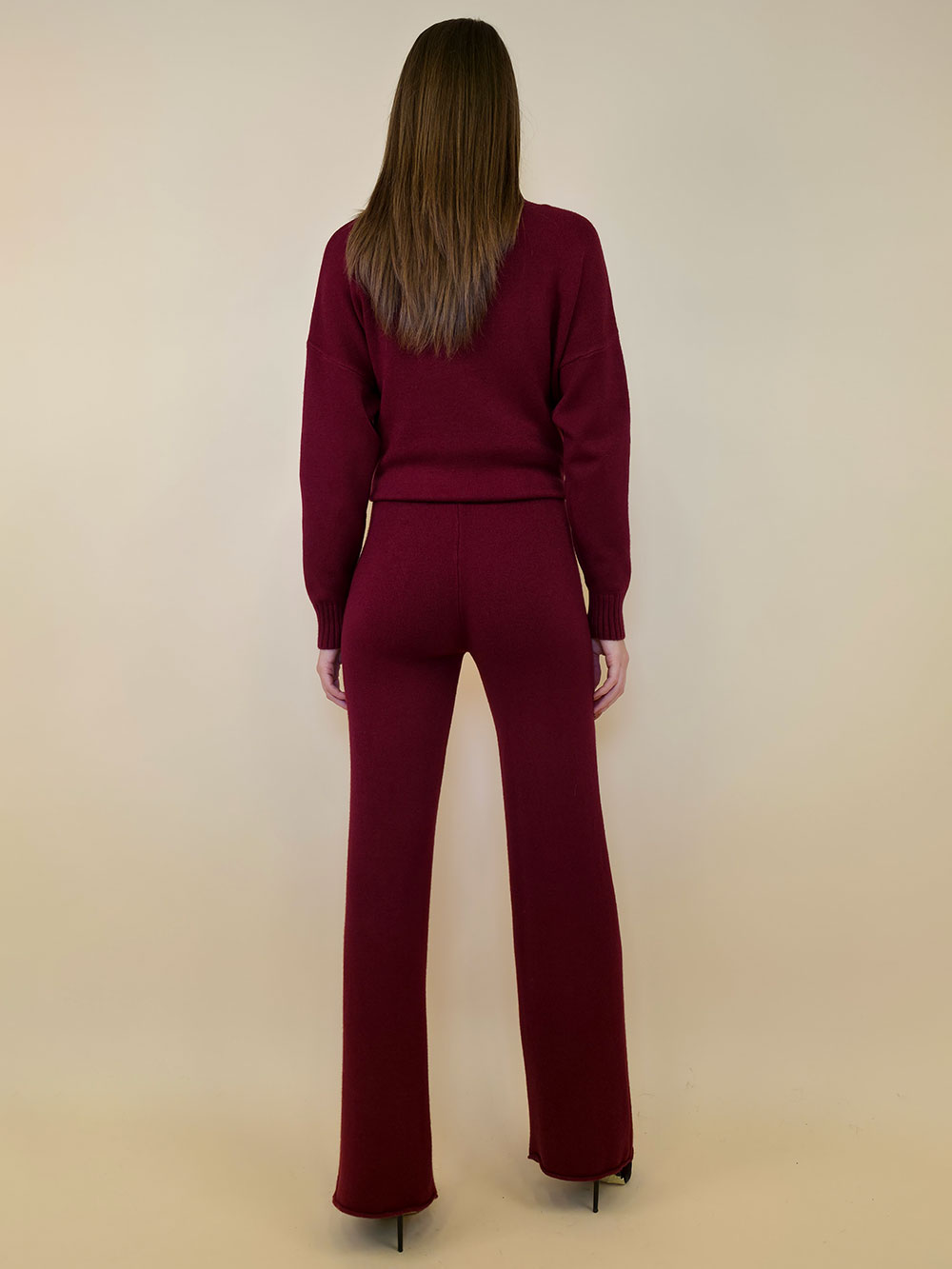 Hlače 52 Arthur - burgundy - Slika 3