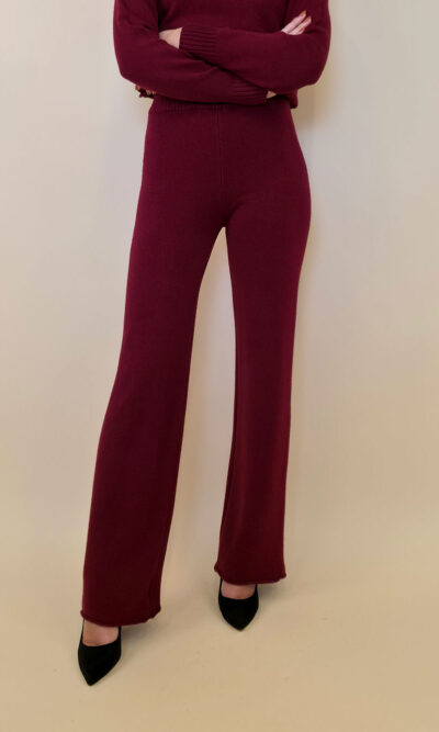 Hlače 52 Arthur - plt UN - burgundy