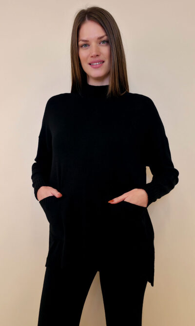 Pulover 55 Bloomfield - plt UN - black