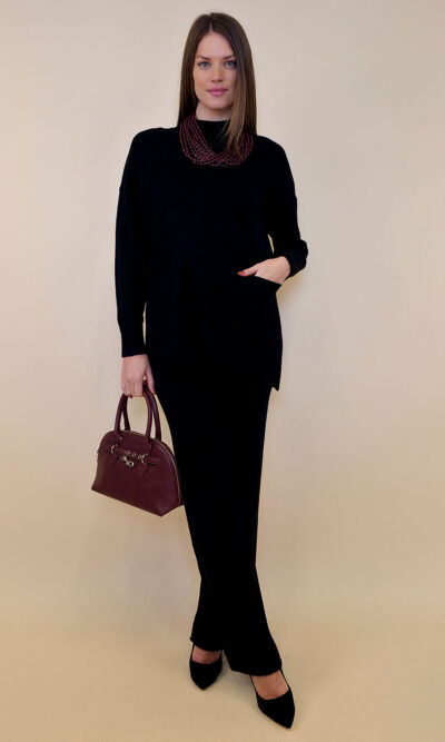 Pulover 55 Bloomfield - plt UN - black