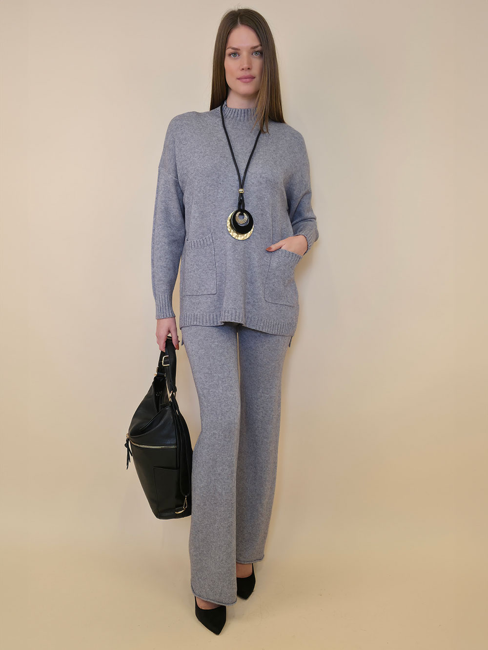 Pulover 55 Bloomfield - grey - Slika 2