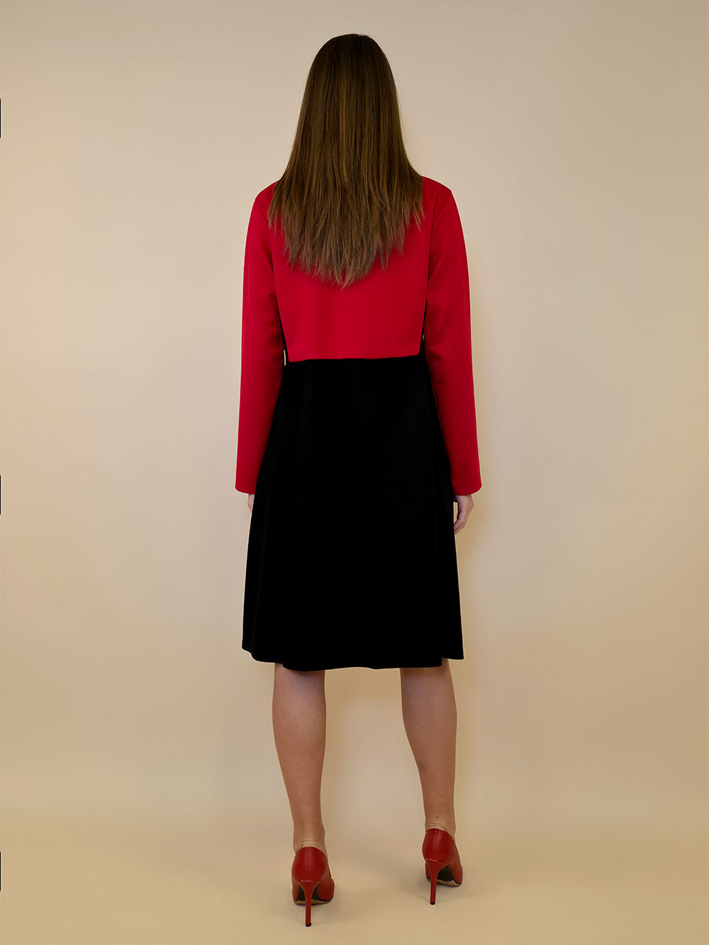 Haljina 62 Durango - red/black - Slika 3