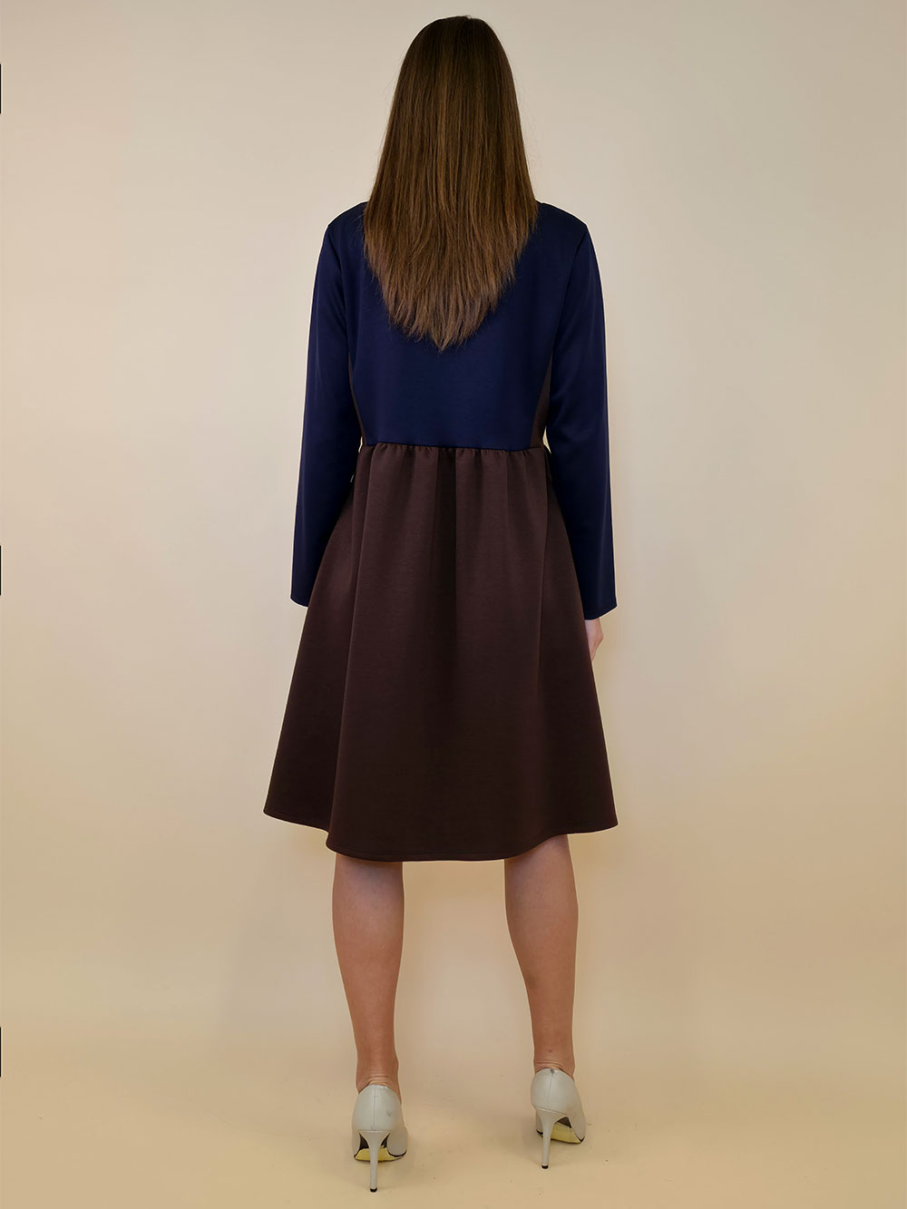 Haljina 62 Durango - navy/brown - Slika 3