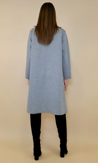 Haljina 62 Pagosa - jersey bicolor - grey/black