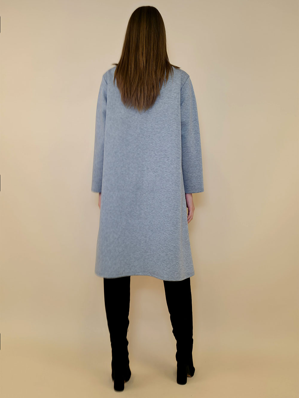 Haljina 62 Pagosa - jersey bicolor - grey/black