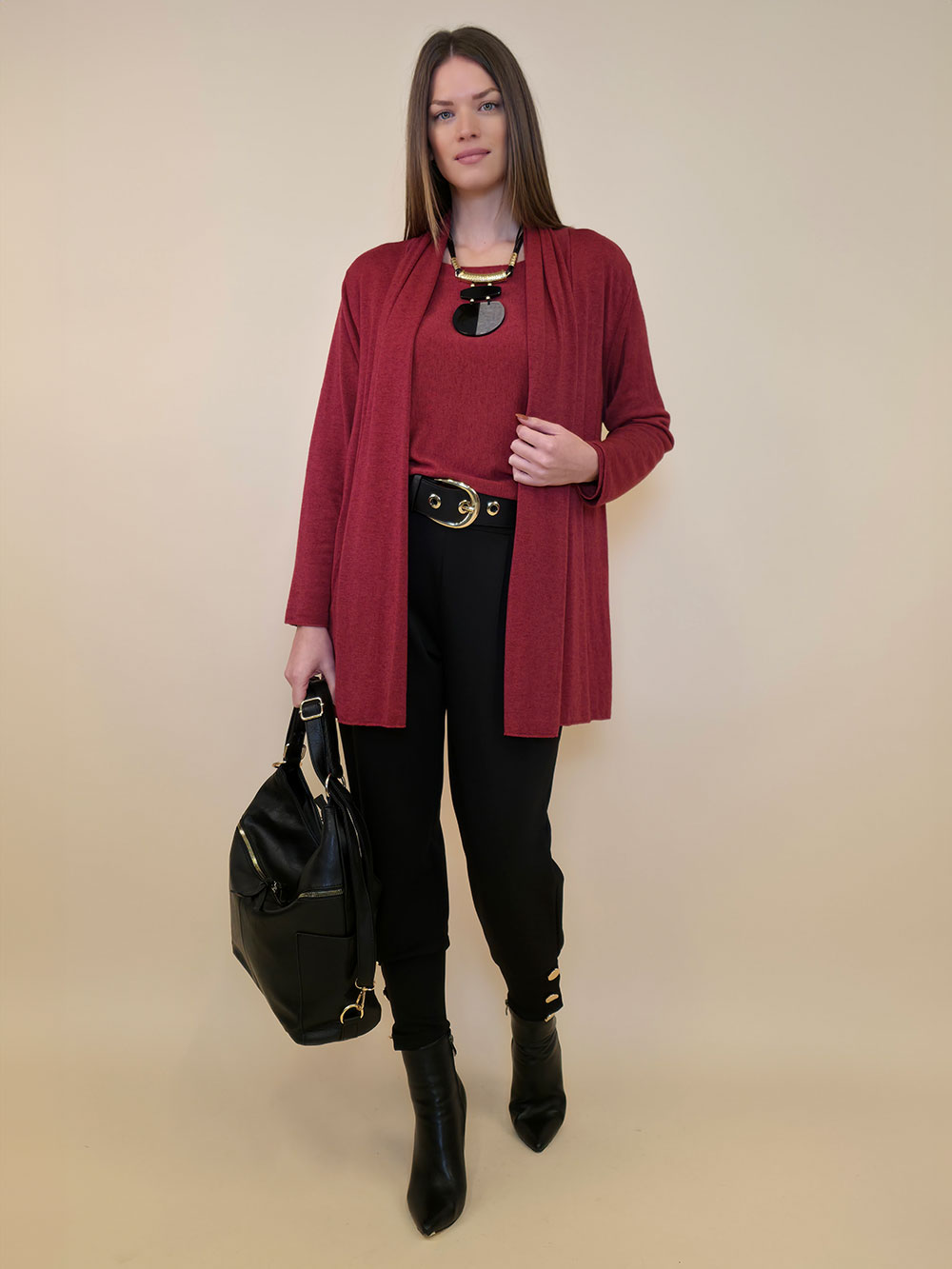 Majica 31 Wyoming - india red - Slika 3