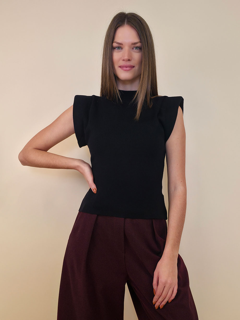 Pulover 52 Celina - plt UN b.r. - black