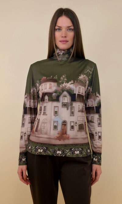 Majica 34 Vona - dolčevita White Town - military