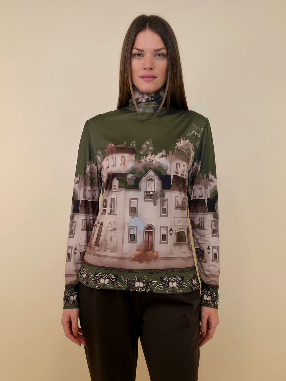 Majica 34 Vona - dolčevita White Town - military