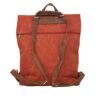 Torba 54 COCO - ruksak suede UN preklop big - orange