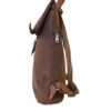 Torba 54 COCO - ruksak suede UN preklop big - coffee