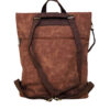 Torba 54 COCO - ruksak suede UN preklop big - brown