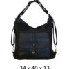 Torba 34 - big/bag style pocket - black