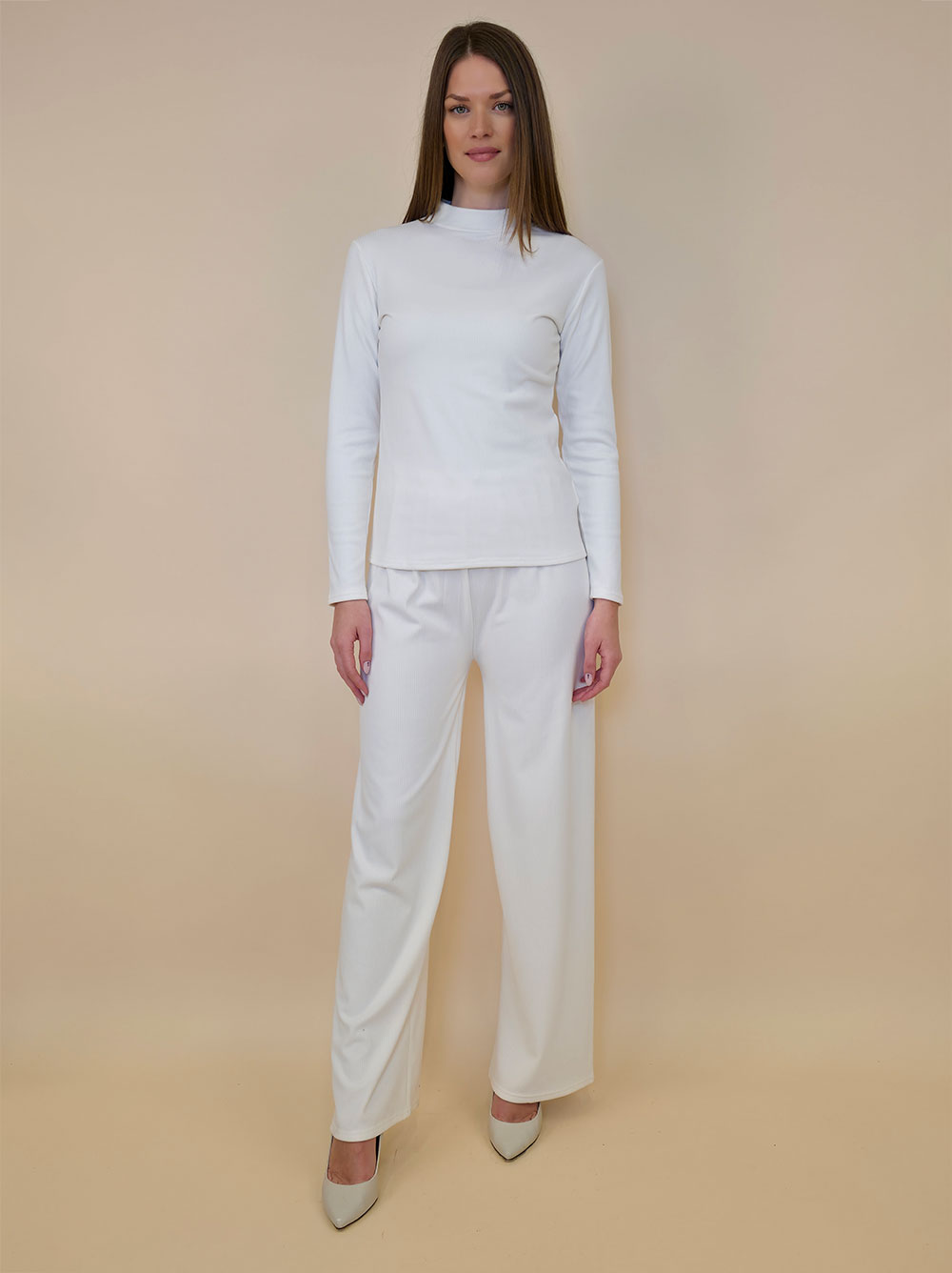 Komplet 56 Abbotsford - hlače+majica jersey UN - panna