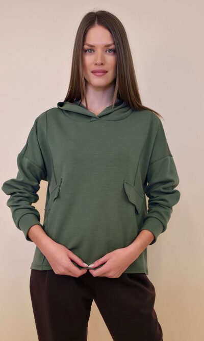 Majica 53 Carson - jersey UN hoodie - military