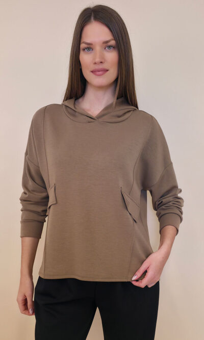 Majica 53 Carson - jersey UN hoodie - fango