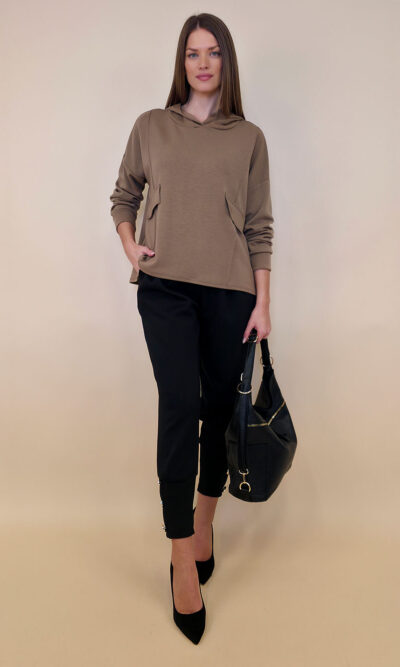 Majica 53 Carson - jersey UN hoodie - fango