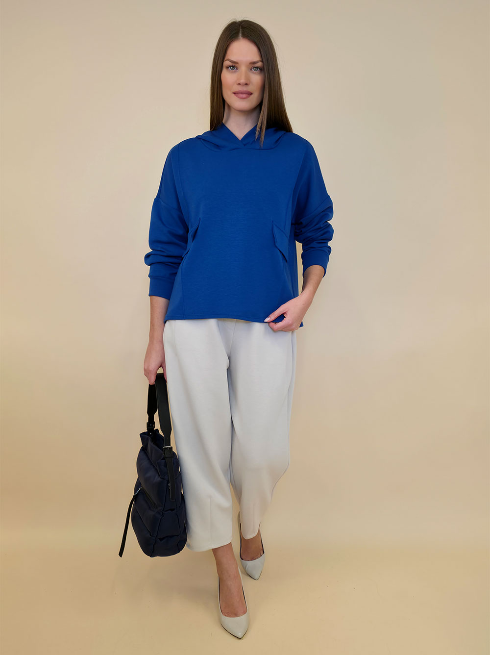 Majica 53 Carson - jersey UN hoodie - royal