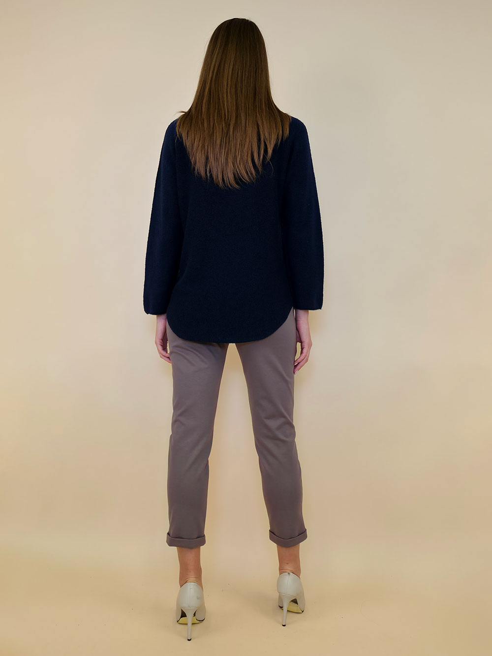 Pulover 56 Medina - navy - Slika 3