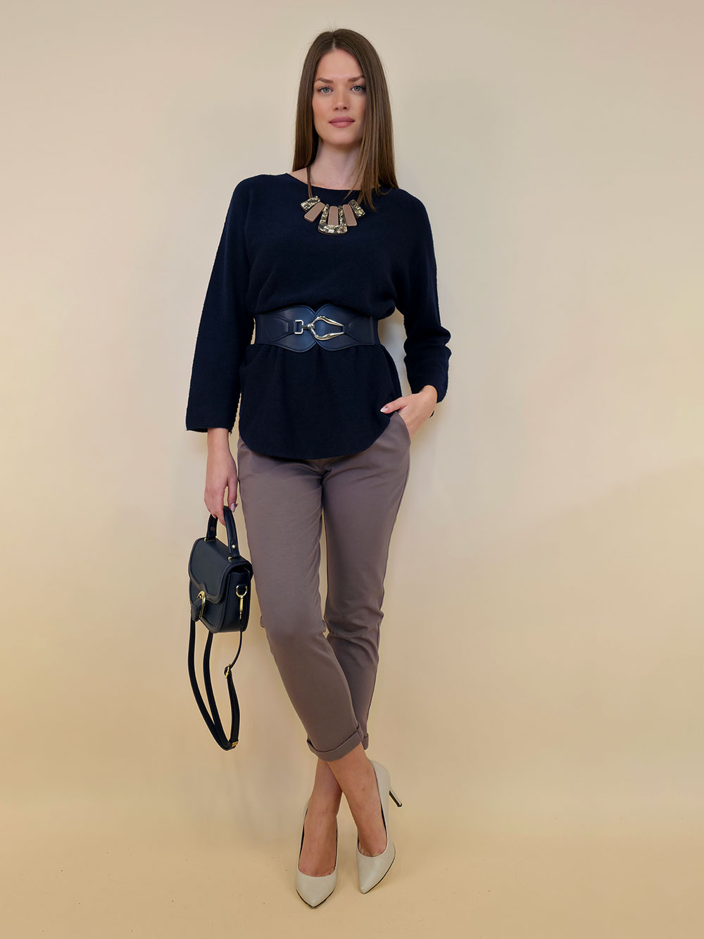 Pulover 56 Medina - plt UN - navy