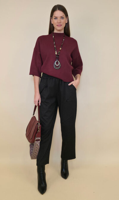 Hlače 52 Adams - flanel UN - brown