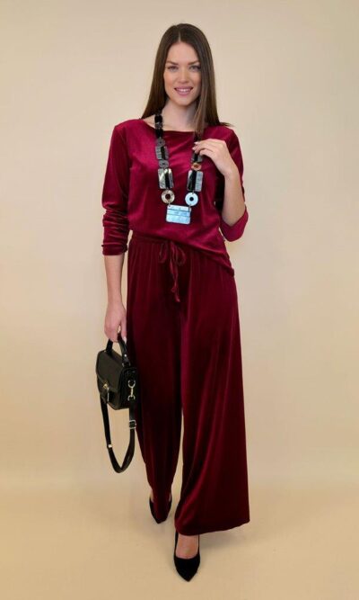 Majica 31 De Witt - burgundy