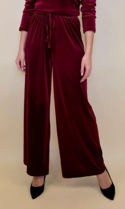 Hlače 40 Doyle - burgundy