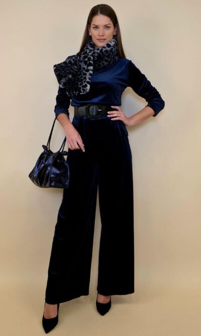 Hlače 40 Doyle - royal