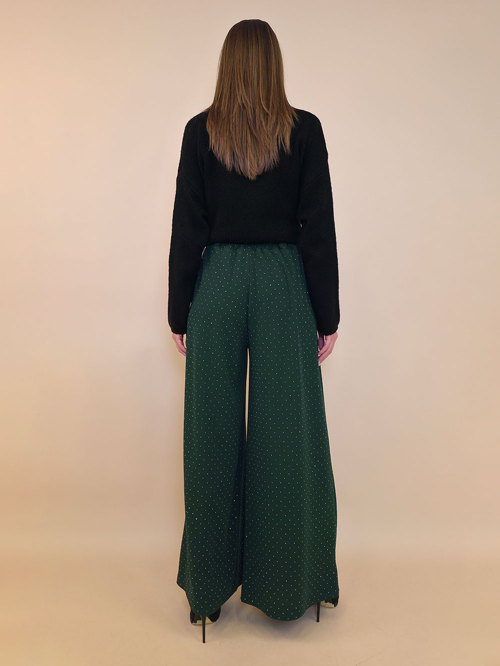 Hlače+remen 48 Benson - bottle green - Slika 3