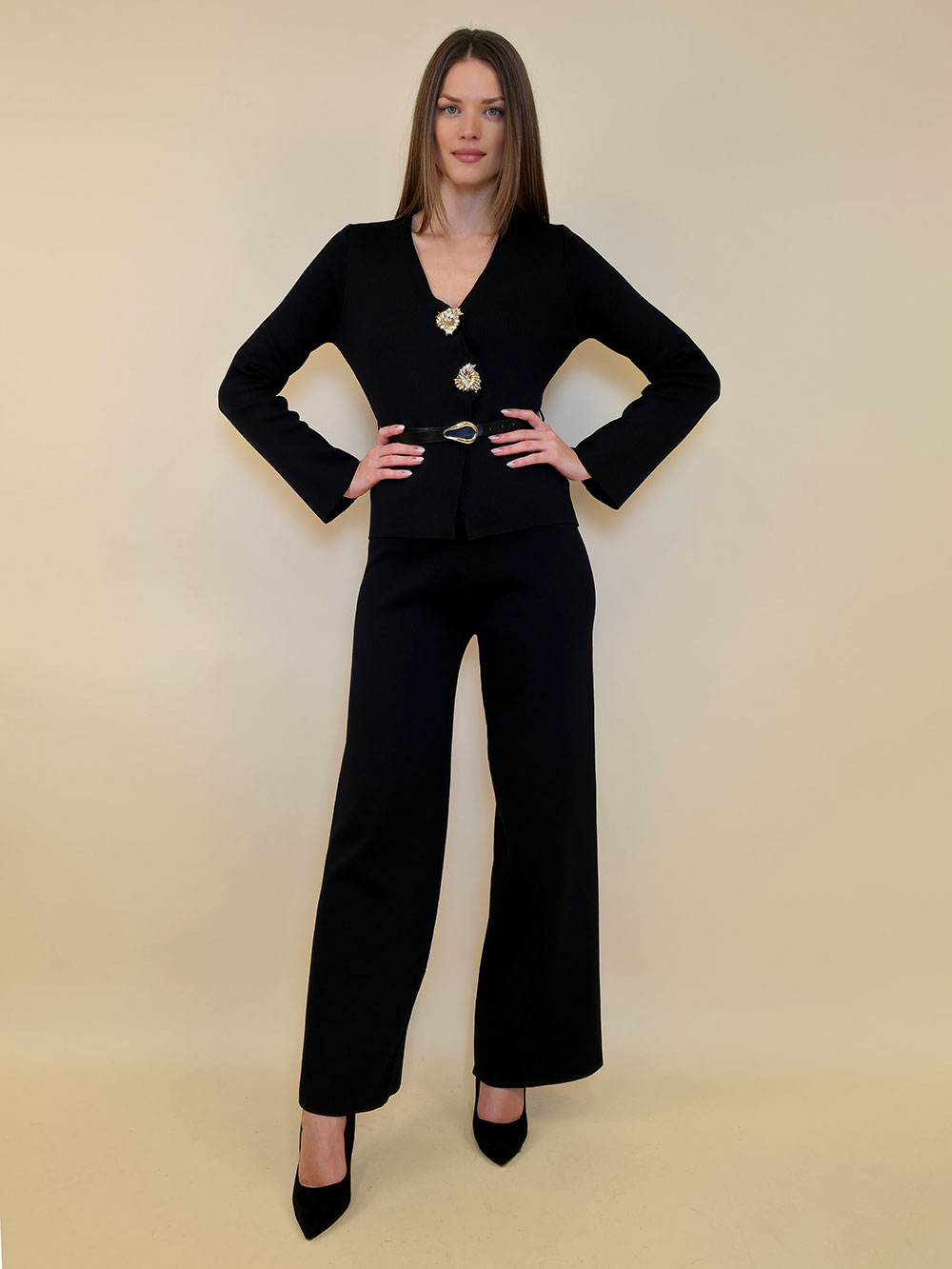 Jaknica+remen 56 Kanosh - plt UN - black