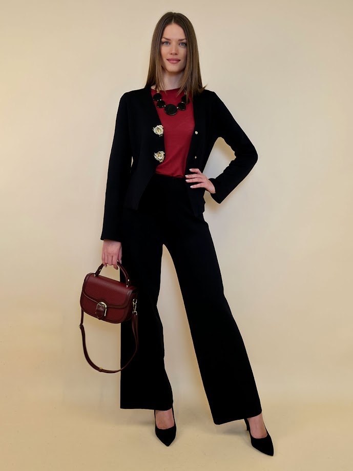 Jaknica+remen 56 Kanosh - plt UN - black